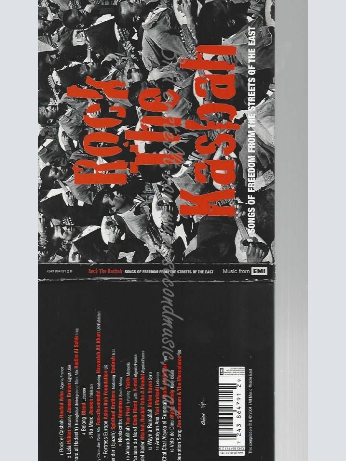 CD--VARIOUS | --ROCK THE KASBAH