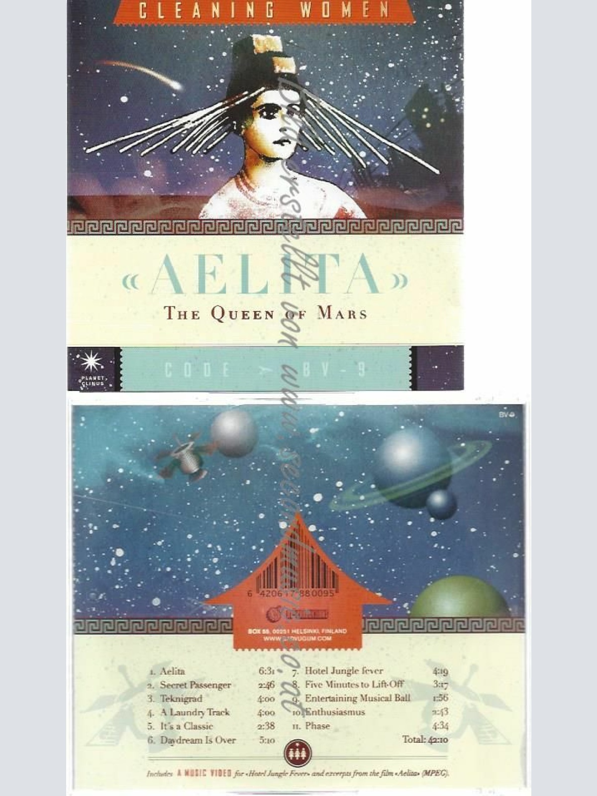 CD--CLEANING WOMEN | --AELITA