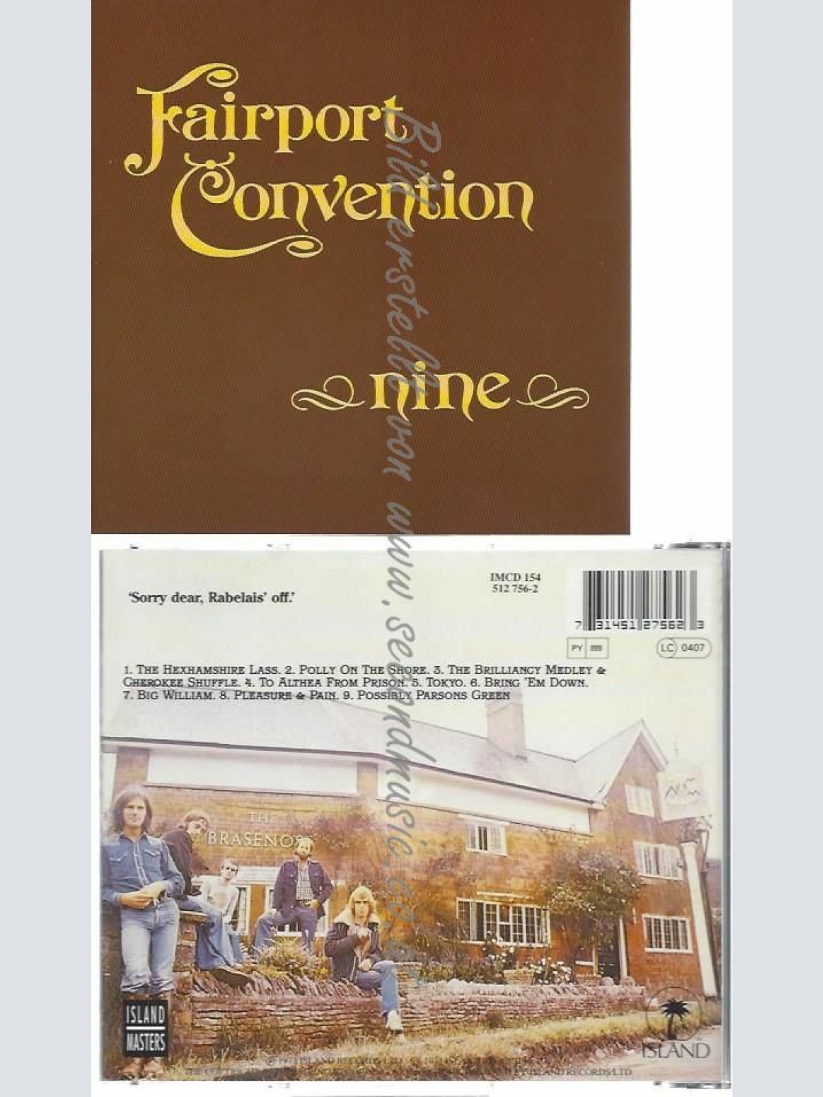 CD--FAIRPORT CONVENTION | --NINE