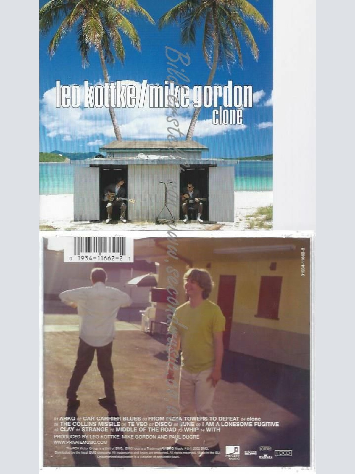 CD--MIKE GORDON , LEO KOTTKE , ET AL. | --CLONE