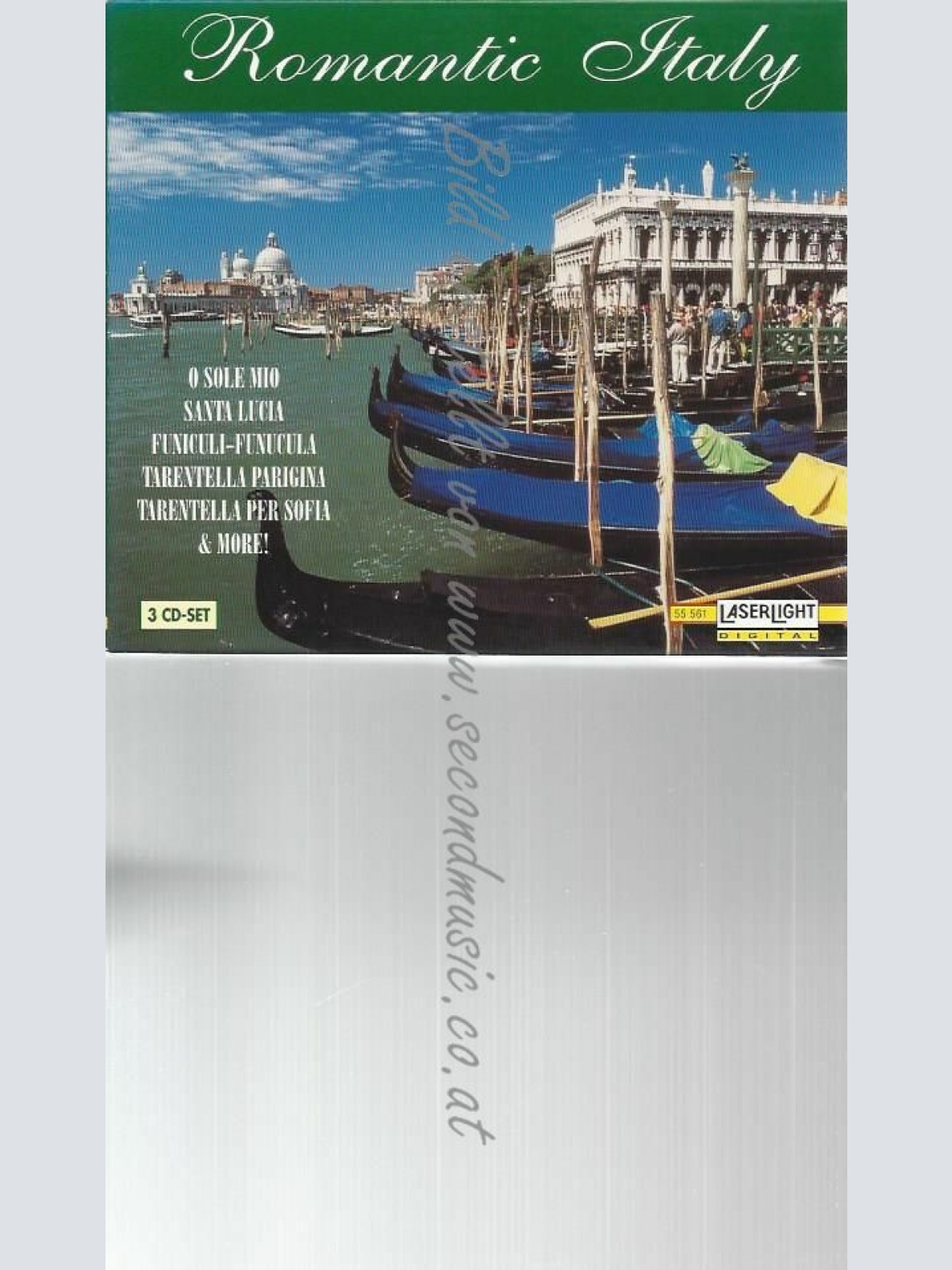 CD--ROMANTIC ITALY | --ROMANTIC ITALY -- 3 CDs