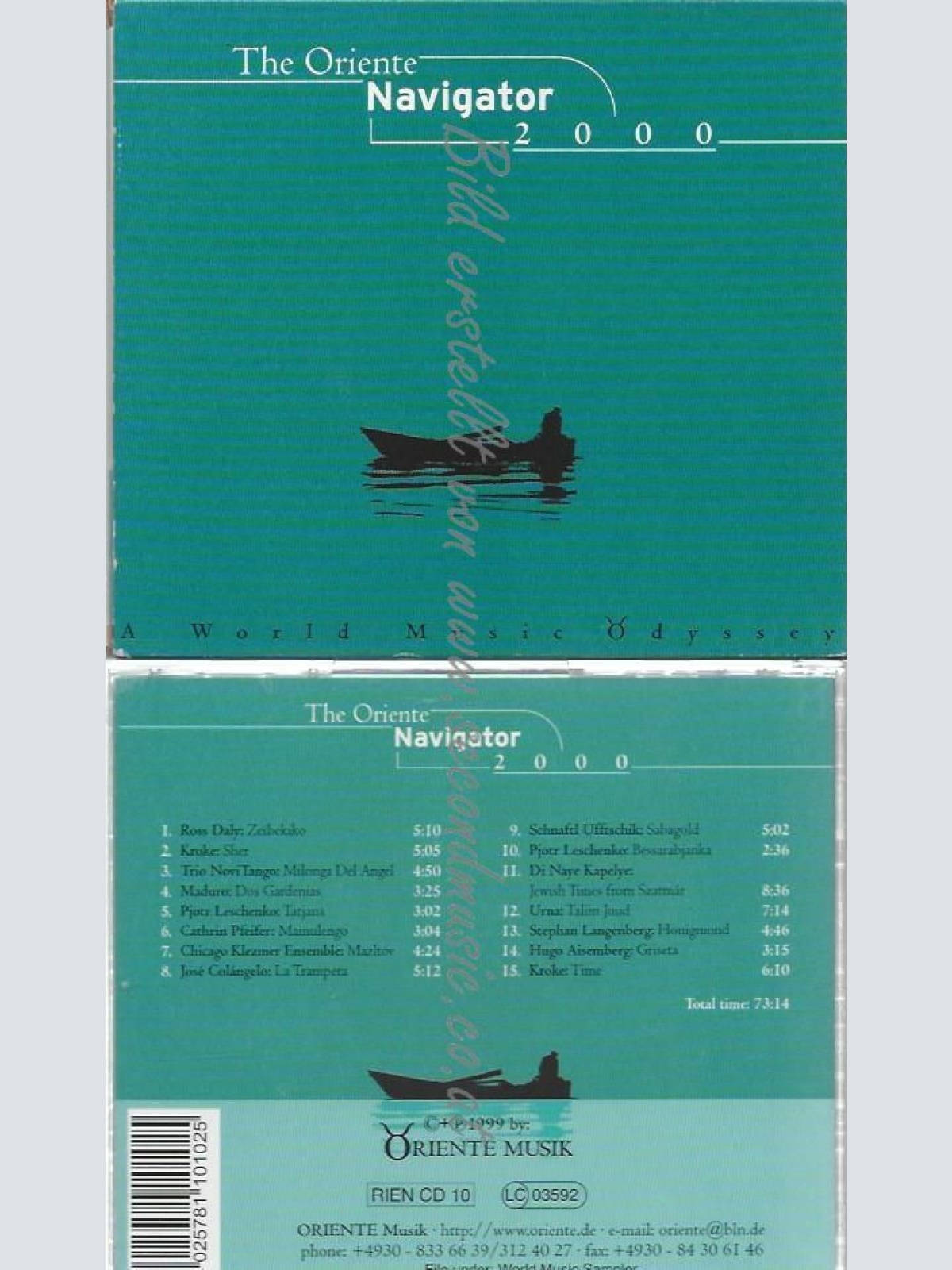CD--VARIOUS | --THE ORIENTE NAVIGATOR
