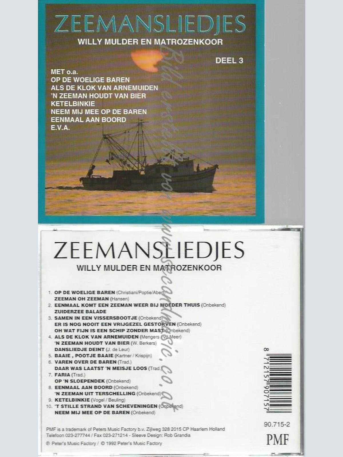 CD--Zeemansliedjes: Deel 3