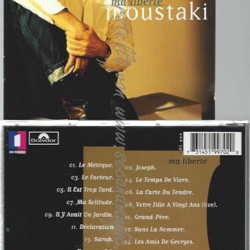 CD--GEORGES MOUSTAKI | --MA LIBERTE