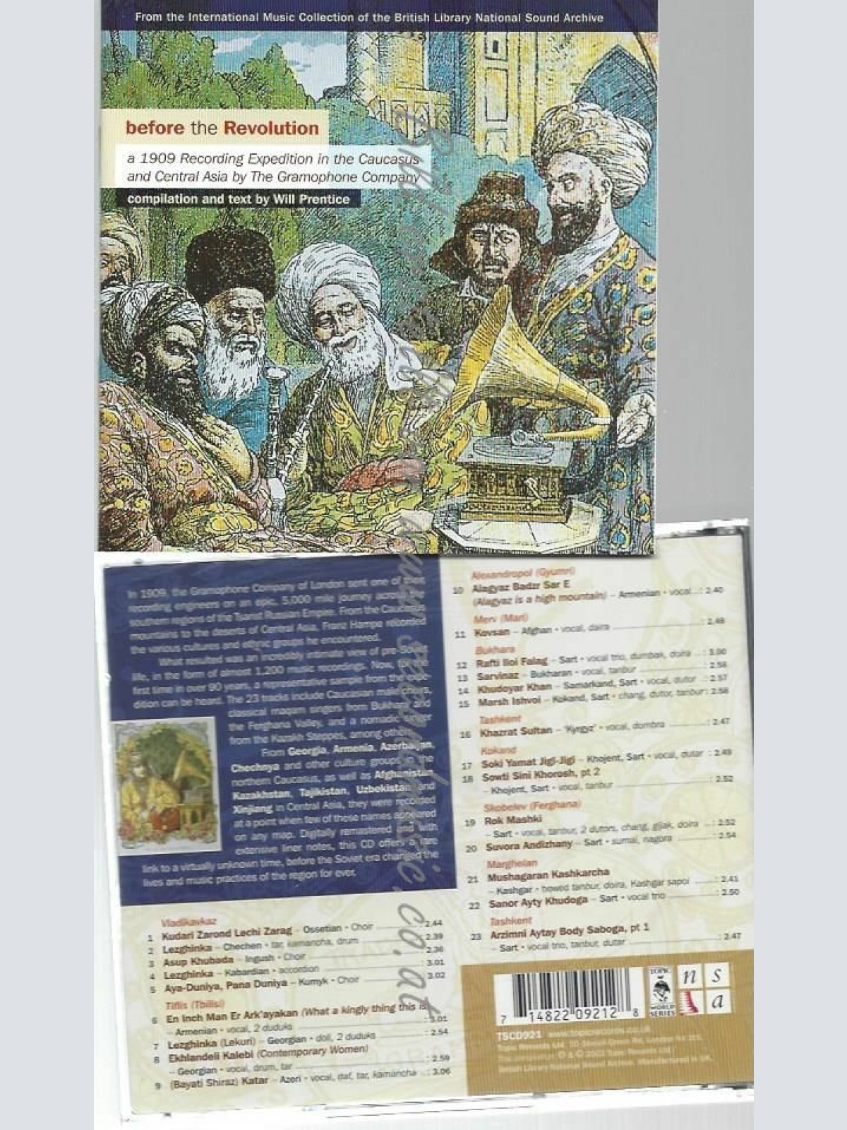 CD--VARIOUS ARTISTS | --BEFORE THE REVOLUTION