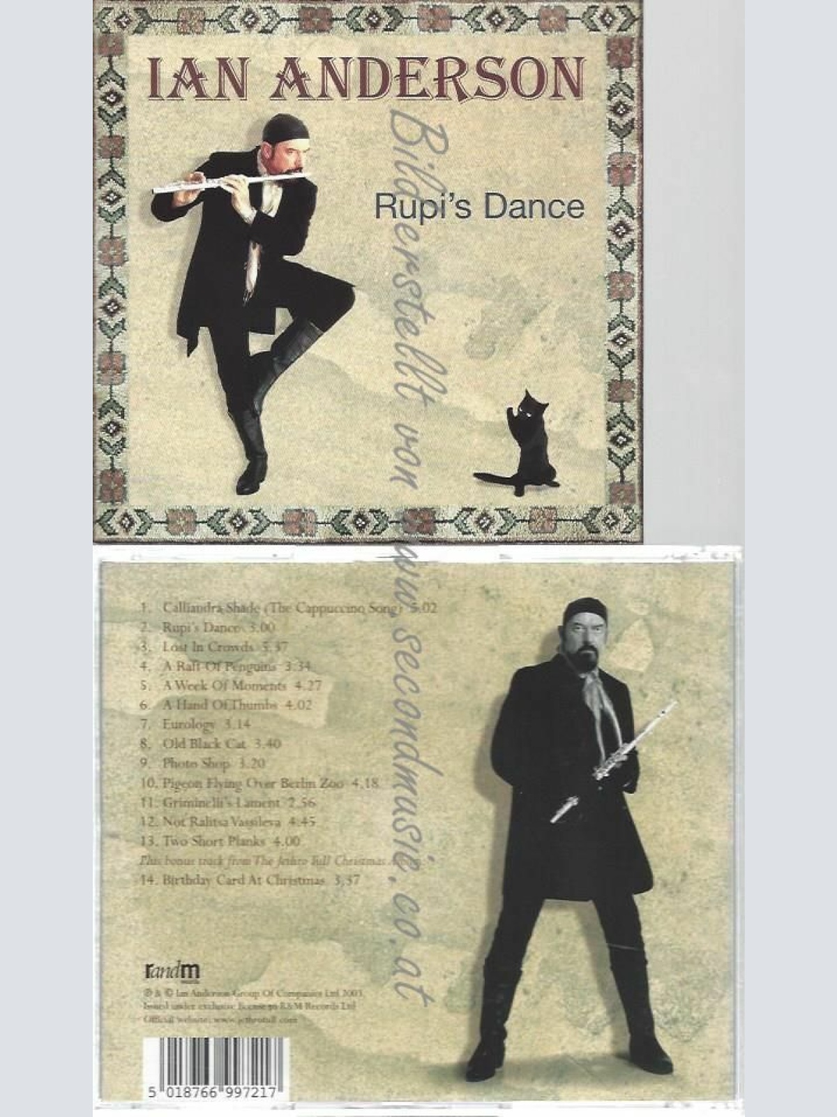 CD--IAN ANDERSON | --RUPI'S DANCE