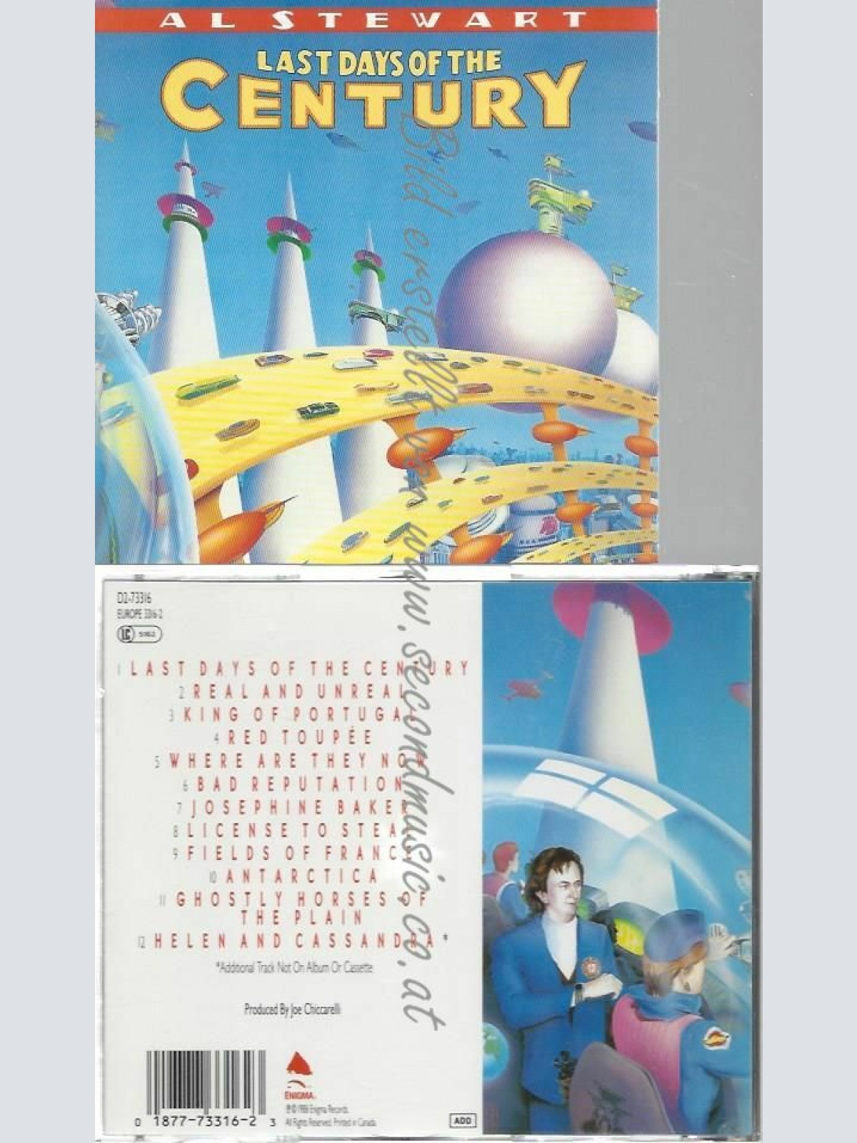 CD--AL STEWART | --LAST DAYS OF THE CENTURY