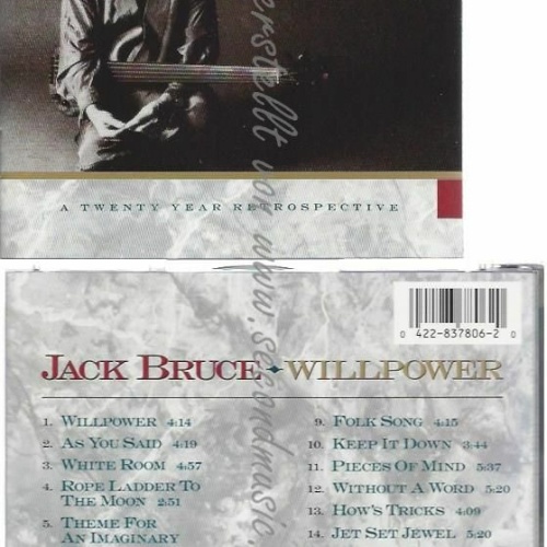 CD--JACK BRUCE | --WILLPOWER