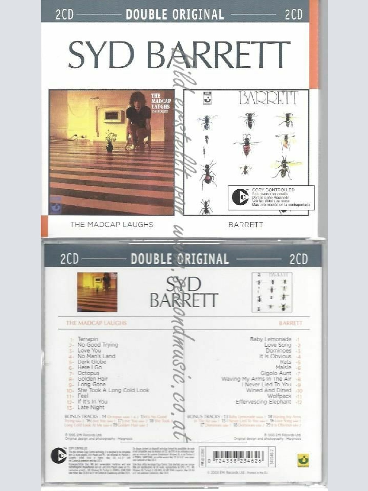 CD--ARRETT/ BARRETT,SYD | --THE MADCAP LAUGHS