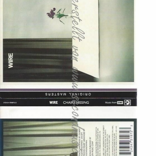 CD--WIRE | --CHAIRS MISSING-DIGIPACK