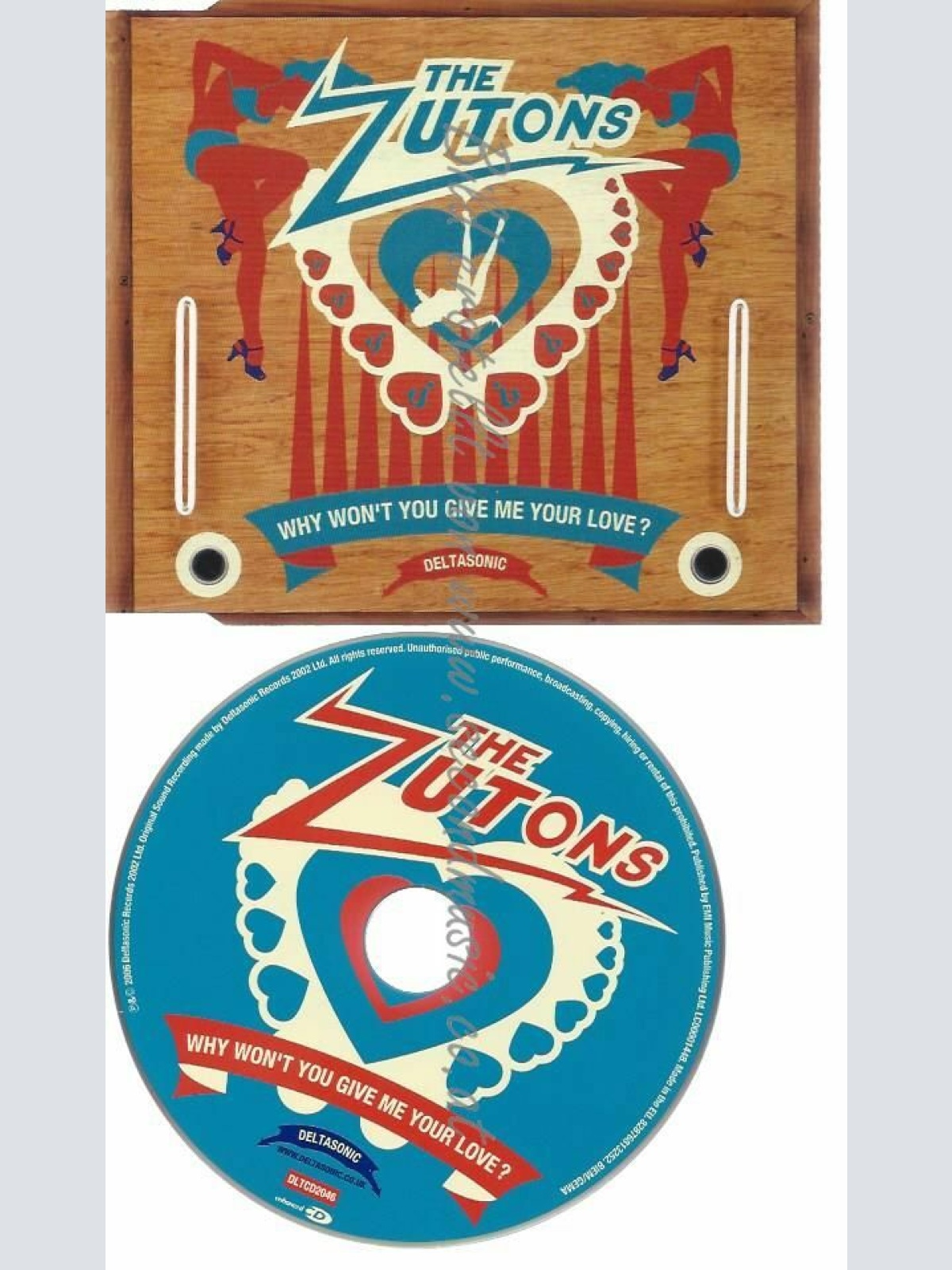 CD--THE ZUTONS | --WHY WON'T YOU GIVE ME YOUR LOVE