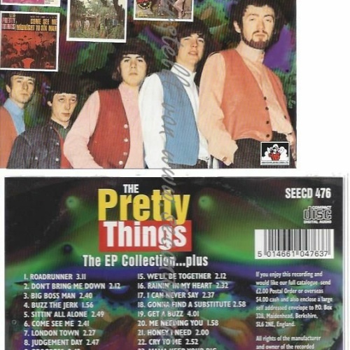 CD--THE PRETTY THINGS | --EP COLLECTION