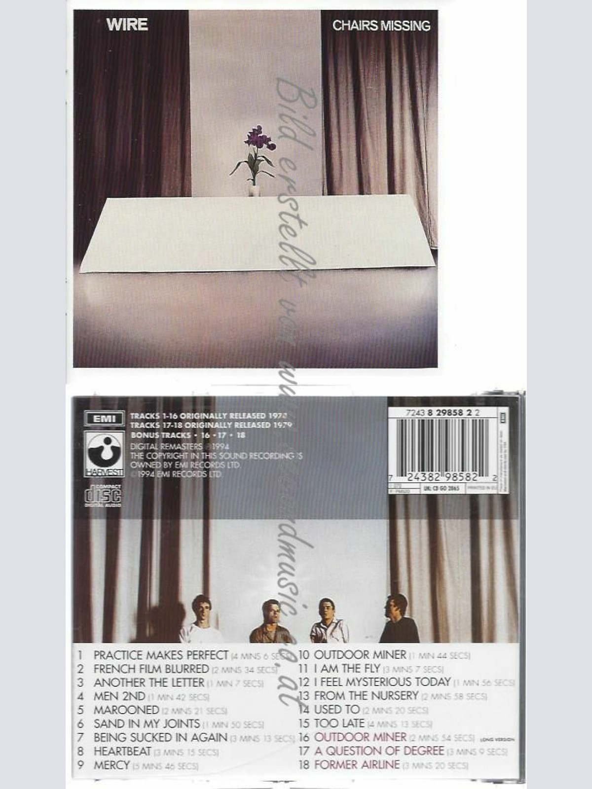 CD--WIRE | --CHAIRS MISSING