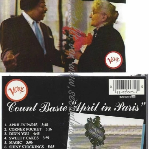 CD--COUNT BASIE | --APRIL IN PARIS