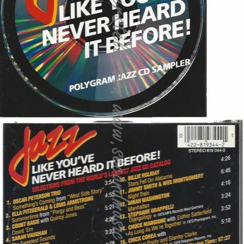 CD--VARIOUS | --POLYGRAM JAZZ SAMPLER