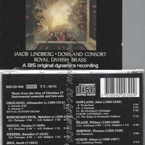 CD--DÄNEMARK VOL. - PRÄSENTIERTMUSIK UM KÖNIG CHRISTIAN IV