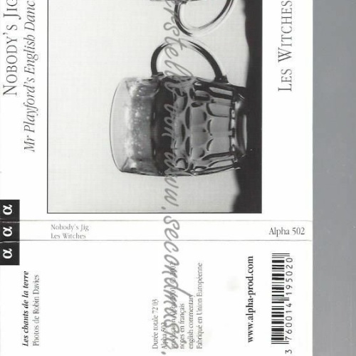 CD--LES WITCHES   --NOBODYS JIG-MR.PLAYFORDS ENGL
