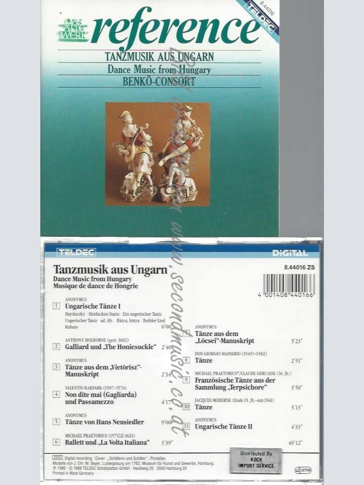 CD--TANZMUSIK AUS UNGARN