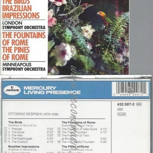 CD-- Respighi*, Dorati*  Dorati Conducts Respighi