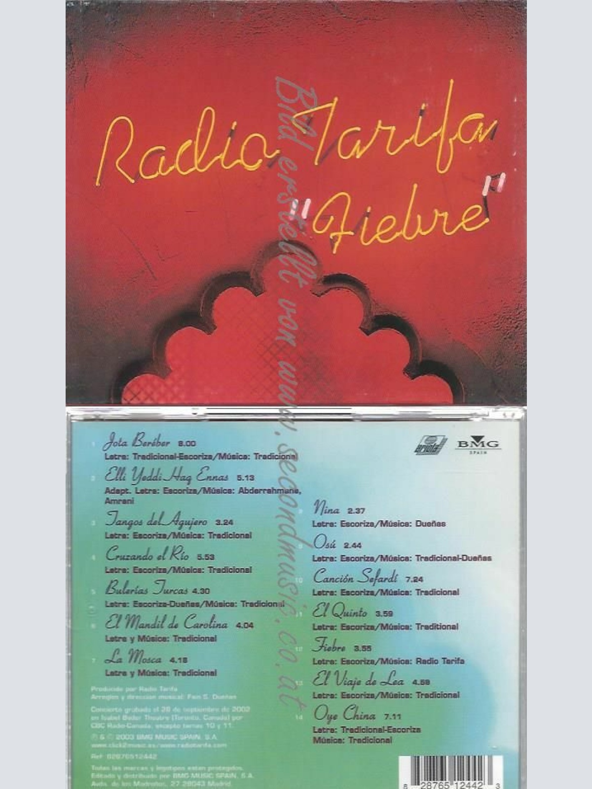 CD--RADIO TARIFA | --FIEBRE