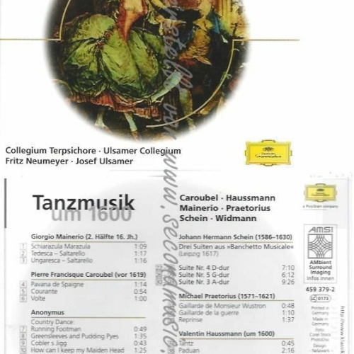 CD--ULSAMER COLLEGIUM, TERPSICHORE, --ELOQUENCE - TANZMUSIK UM