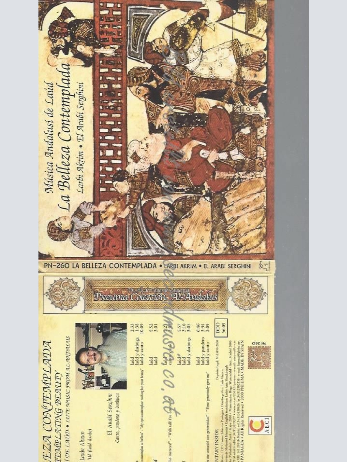 CD--LARBI AKRIM | --LA BELEZZA CONTEMPLADA