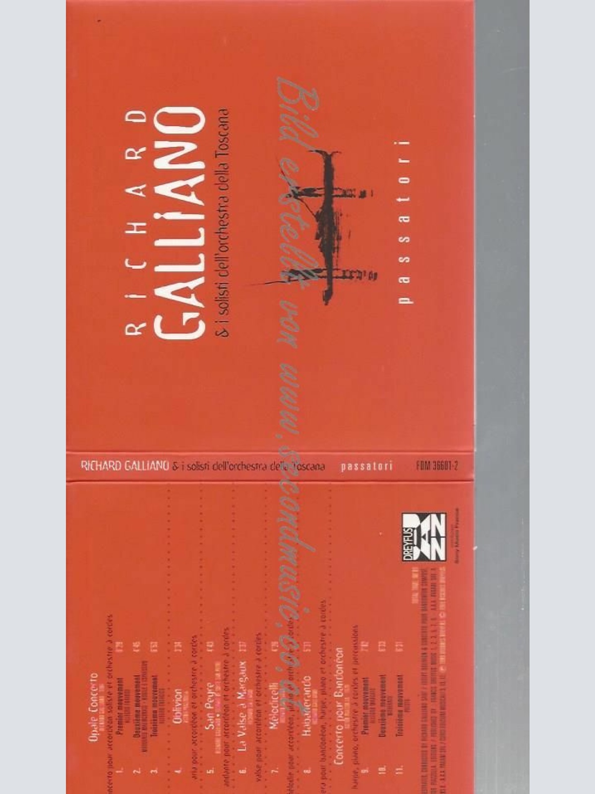 CD--GALLIANO,RICHARD | --PASSATORI