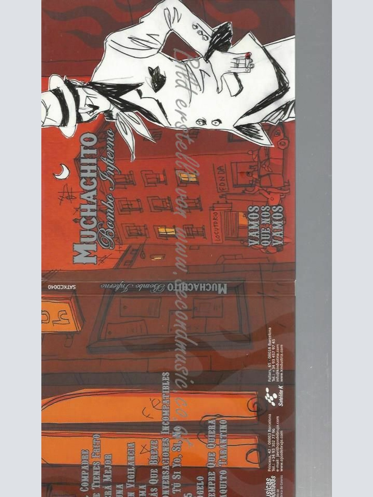 CD--MUCHACHITO BOMBO INFIERNO | --VAMOS QUE NOS VAMOS