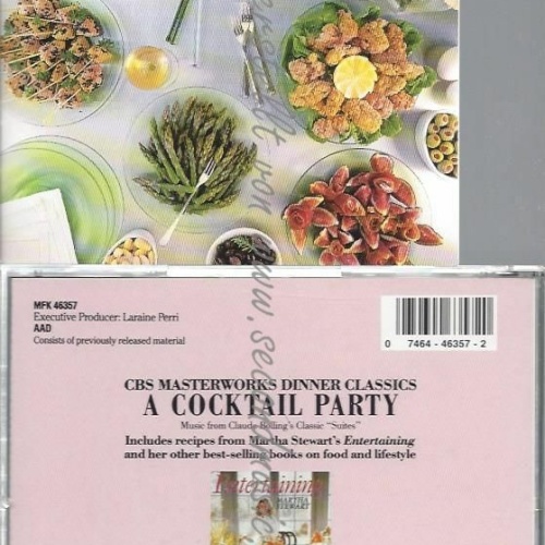 CD--DINNER CLASSICS | --COCKTAIL PARTY
