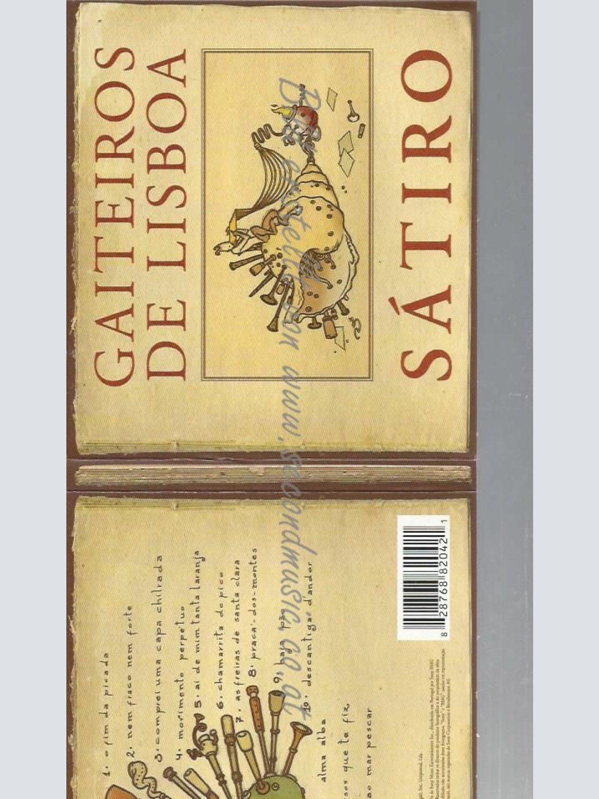 CD--GAITEIROS DE LISBOA | --SATIRO
