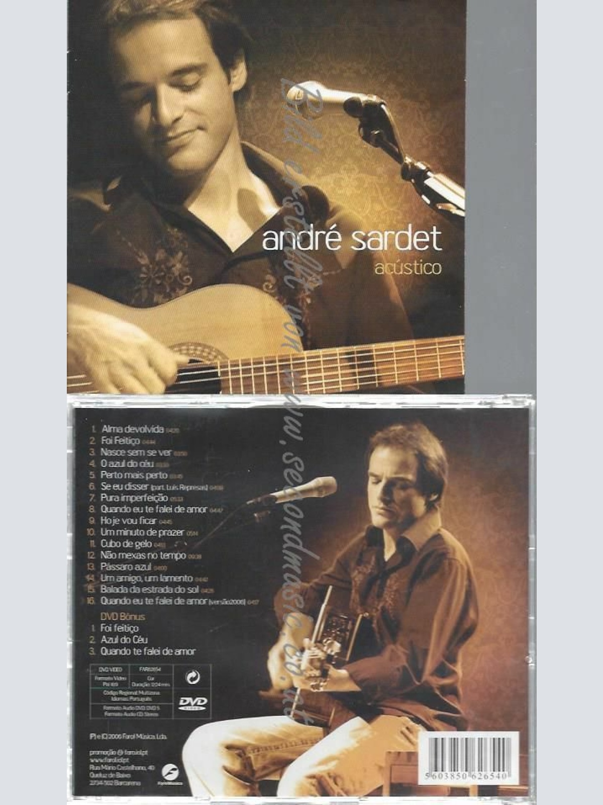 CD--ANDRE SARDET--ACUSTICO