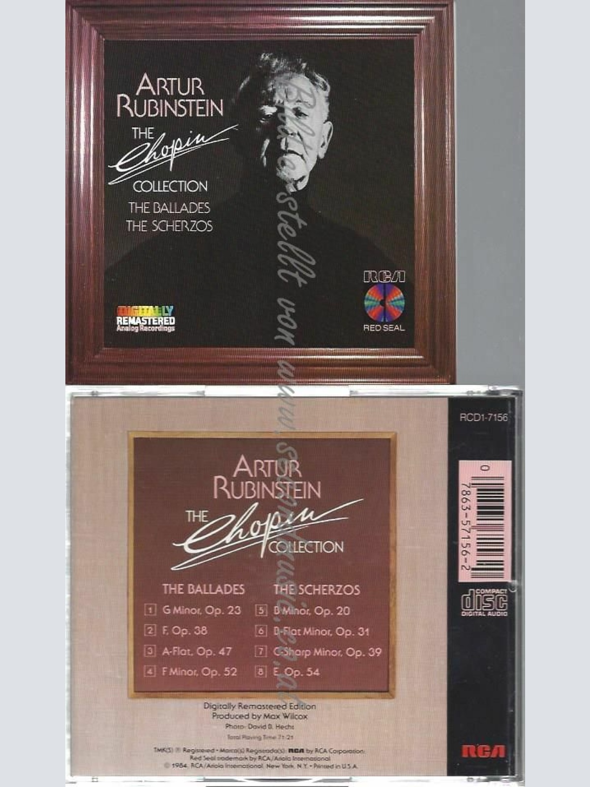 CD--RUBINSTEIN UND CHOPIN | --CHOPIN COLLECTION