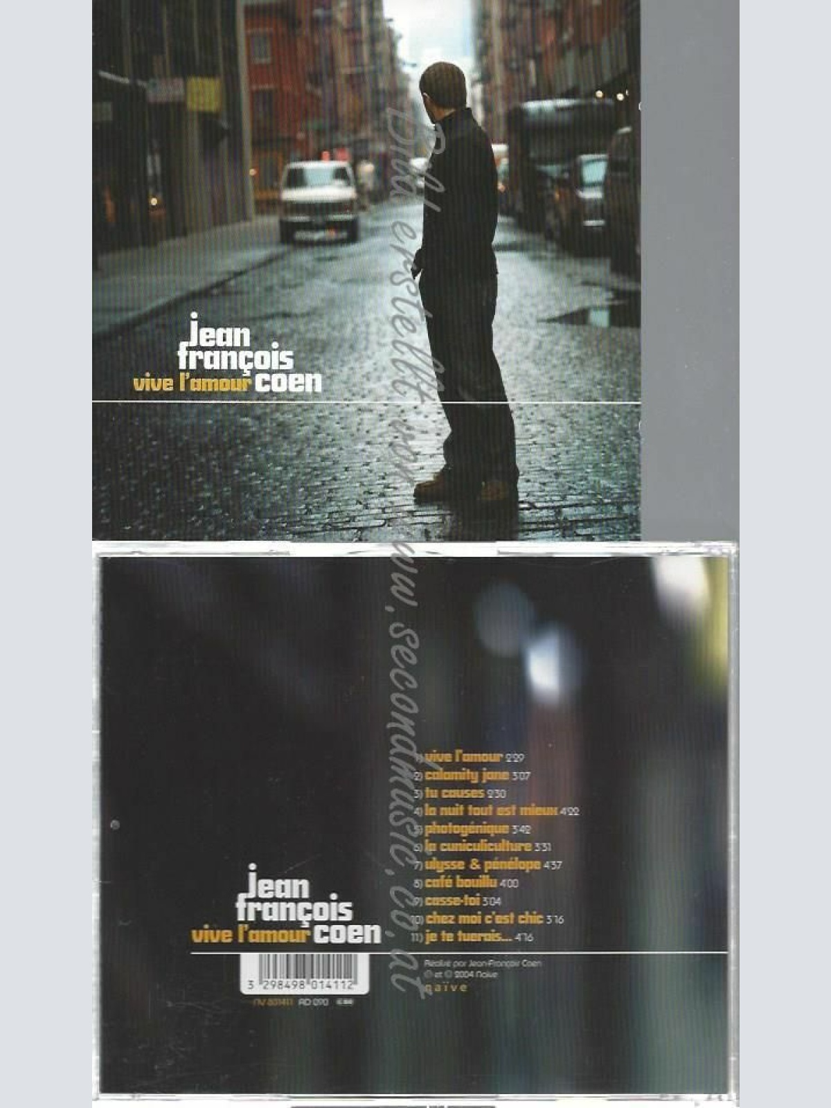CD--JEAN-FRANCOIS COEN | --VIVE L'AMOUR