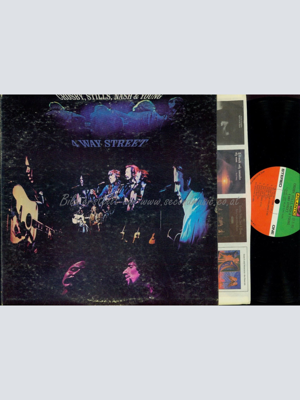 DLP---- Crosby, Stills, Nash & Young  4 Way Street // US LP // SD2-902 /OIS+BE