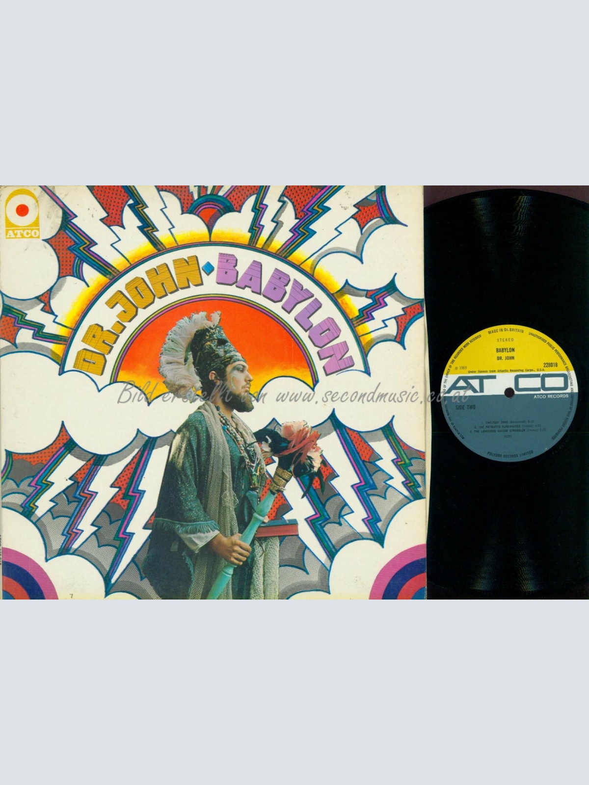 LP--  Dr. John  Babylon  // ATCO 228018 // UK // FOC  1969