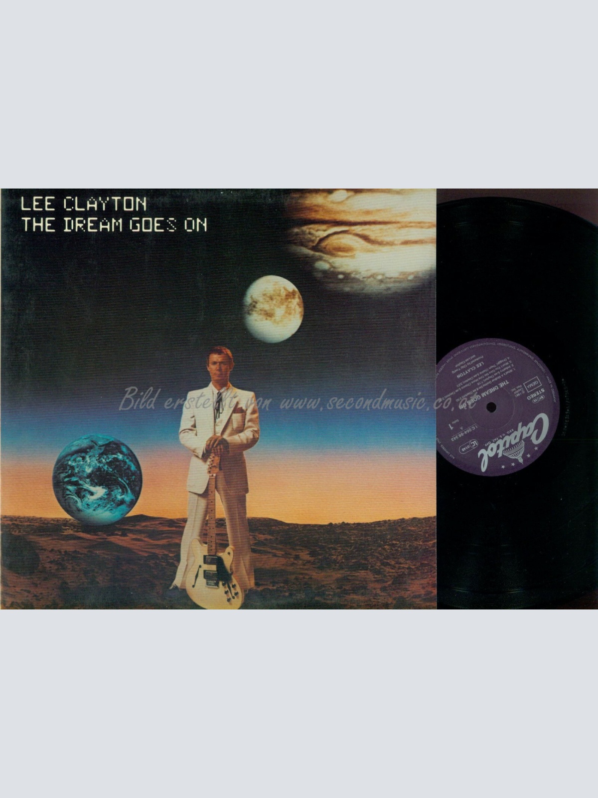 LP--  Lee Clayton – The Dream Goes On //DE