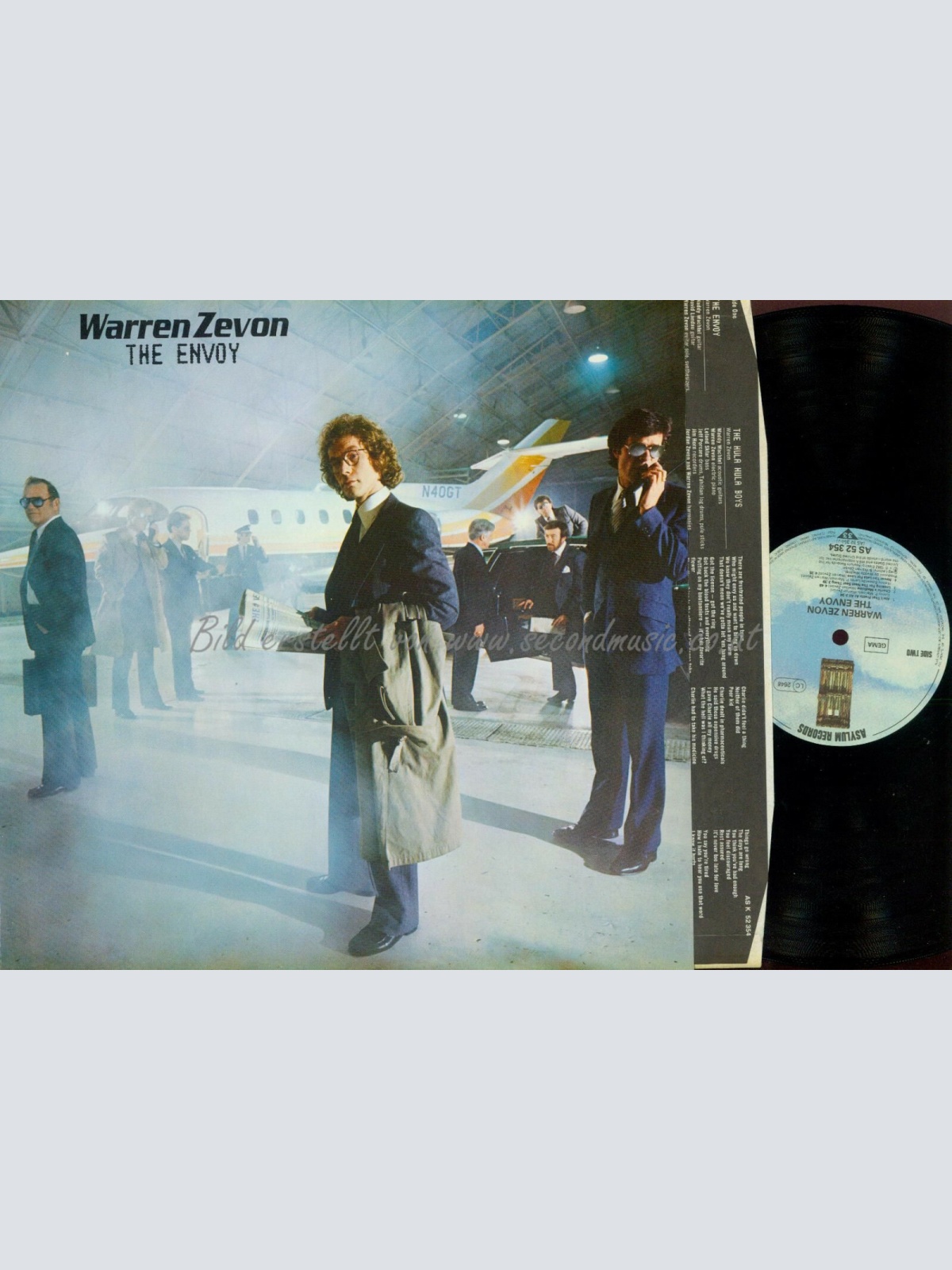 LP--   Warren Zevon  The Envoy  //OIS  //DE