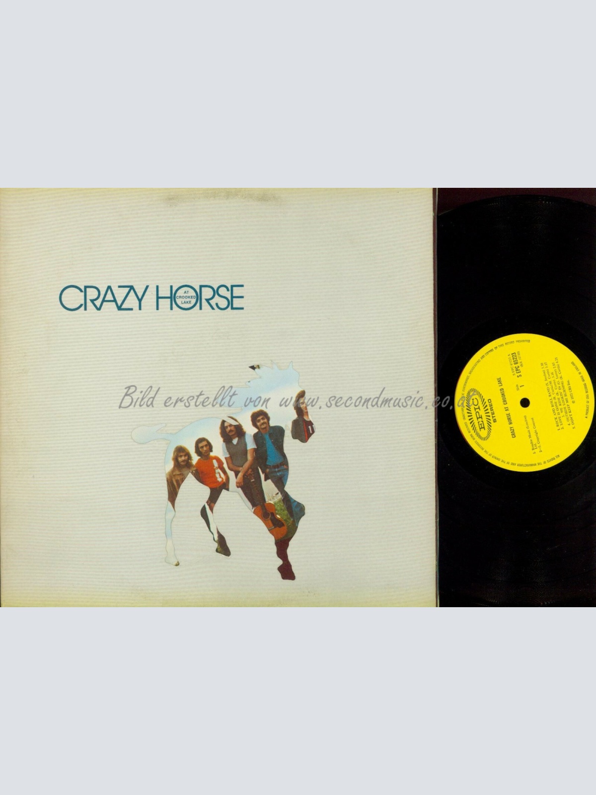 LP---  Crazy Horse – At Crooked Lake // UK // FOC // EPC65223