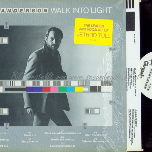 LP --  Ian Anderson  Walk Into Light  // OIS // US LP