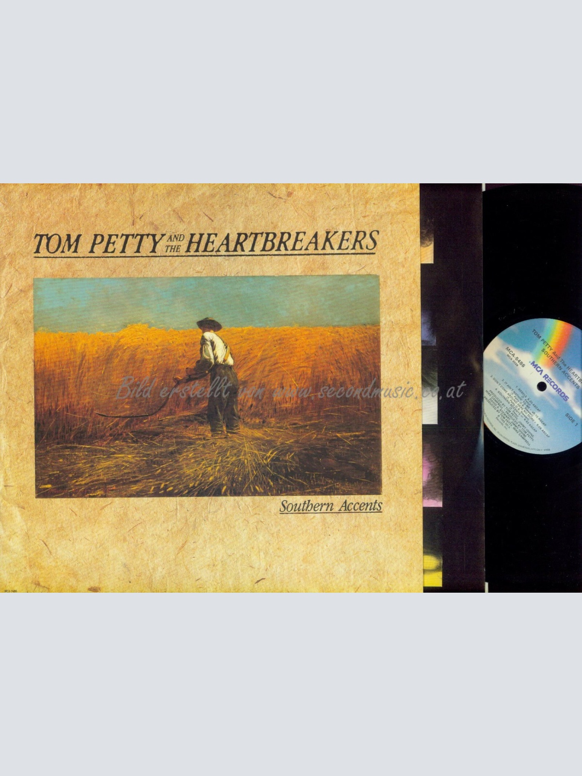LP--  Tom Petty And The Heartbreakers – Southern Accents  // OIS // US LP // MC