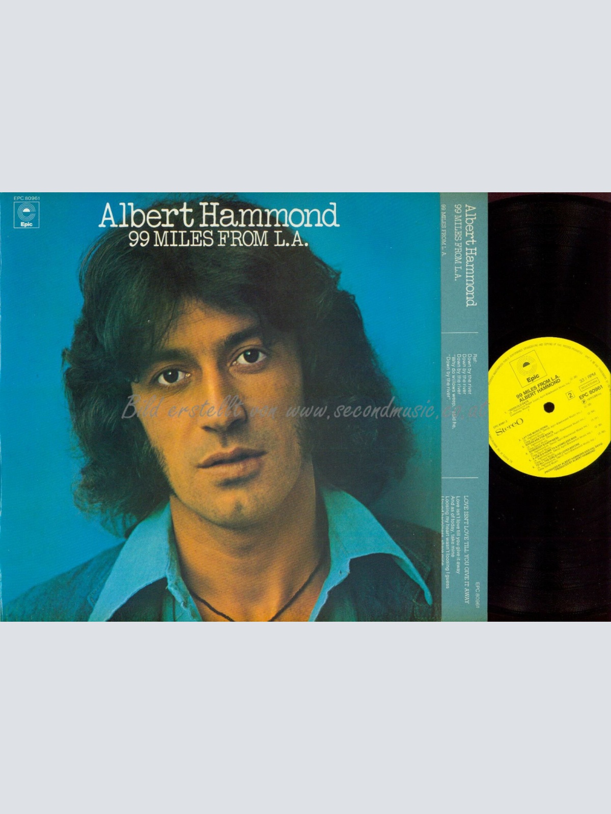 LP --  Albert Hammond  99 Miles From L.A.  // OIS // DE