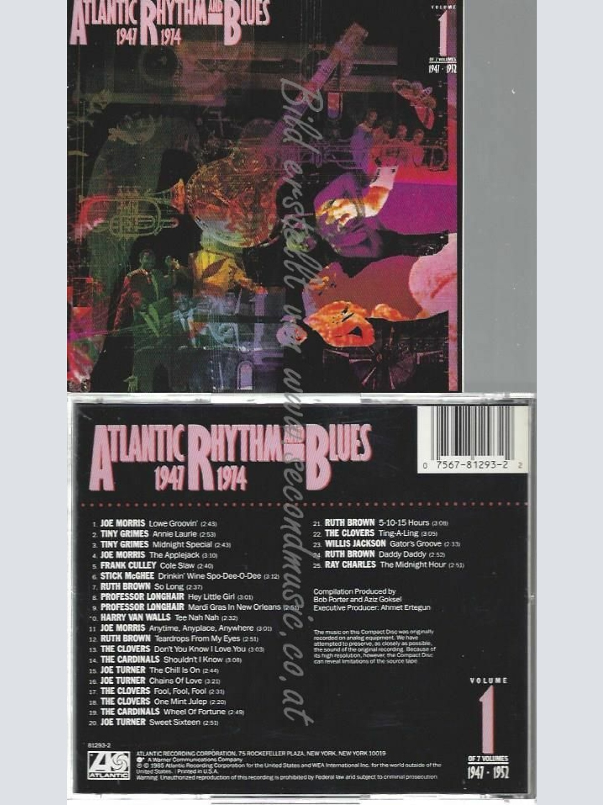 CD--VARIOUS | --ATLANTIC RYTHMEN  & BLUES  VOL. 1
