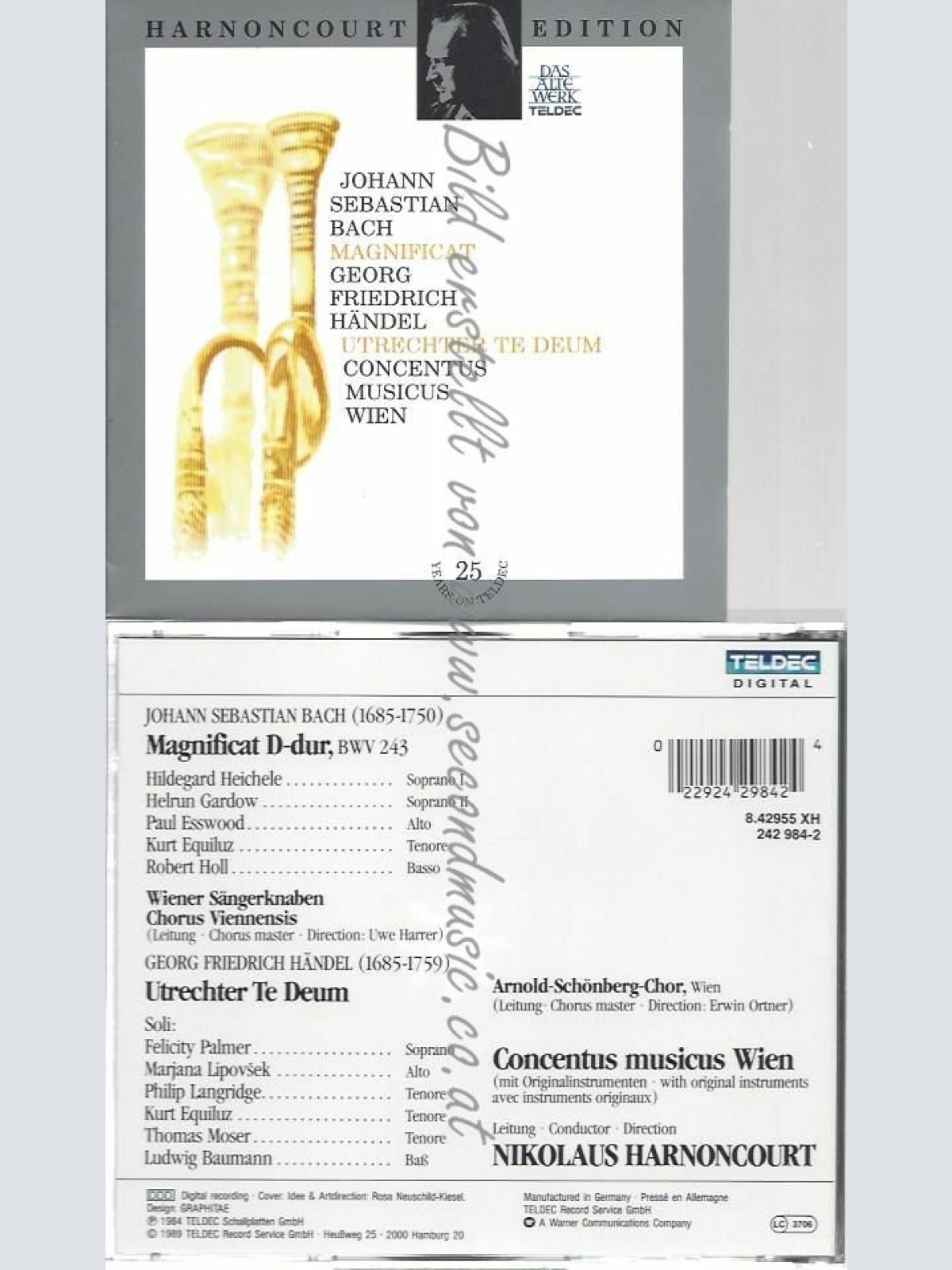 CD-- / WIENER SAENG., HARNONCOURT, ET AL. | --MAGNIFICAT