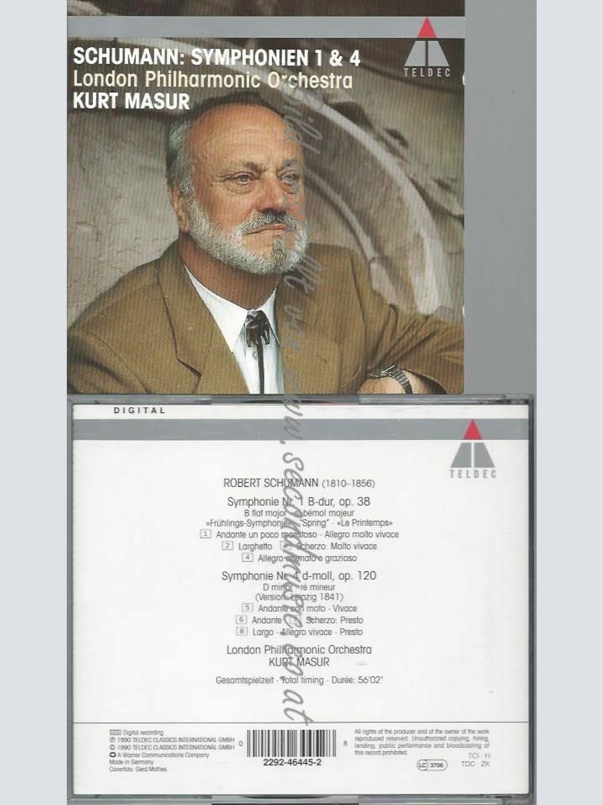 CD--MASUR, SYMPHONIEN 1&4