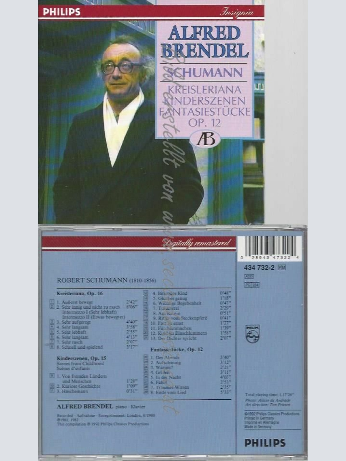 CD--KREISLERIANA U.A./ BRENDEL,ALFRED     | --KINDERSZENEN