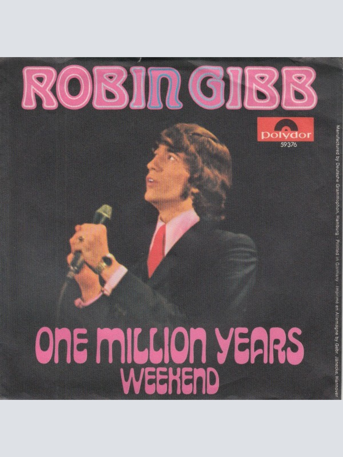 7", Single Robin Gibb - One Million Years