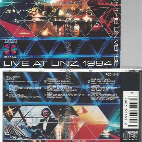 CD--TOMITA--TOMITA: LIVE AT LINZ : THE MIND OF THE UNIVERSE