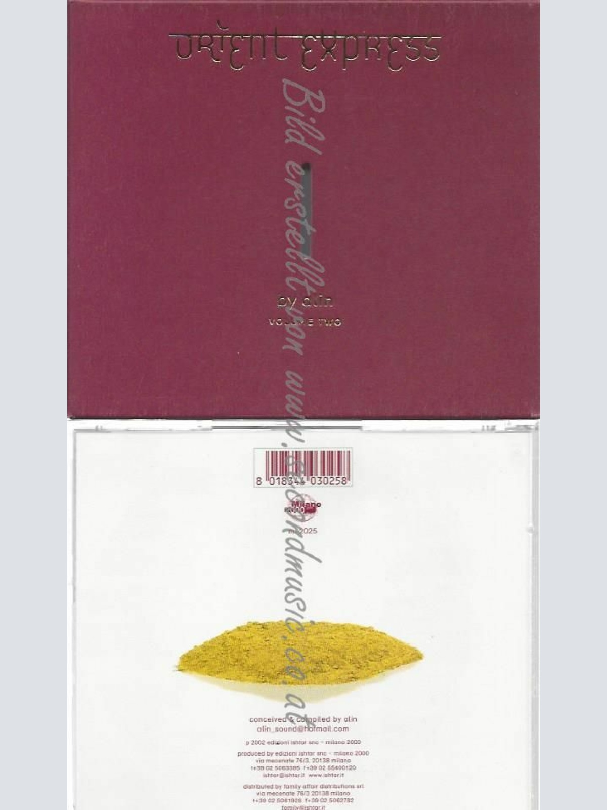 CD--VARIOUS | --ORIENT EXPRESS VOL.2