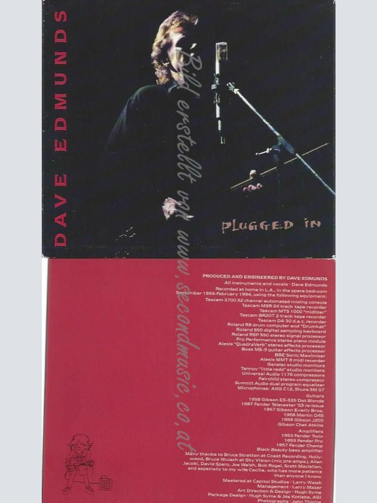CD--DAVE EDMUNDS | --PLUGGED IN