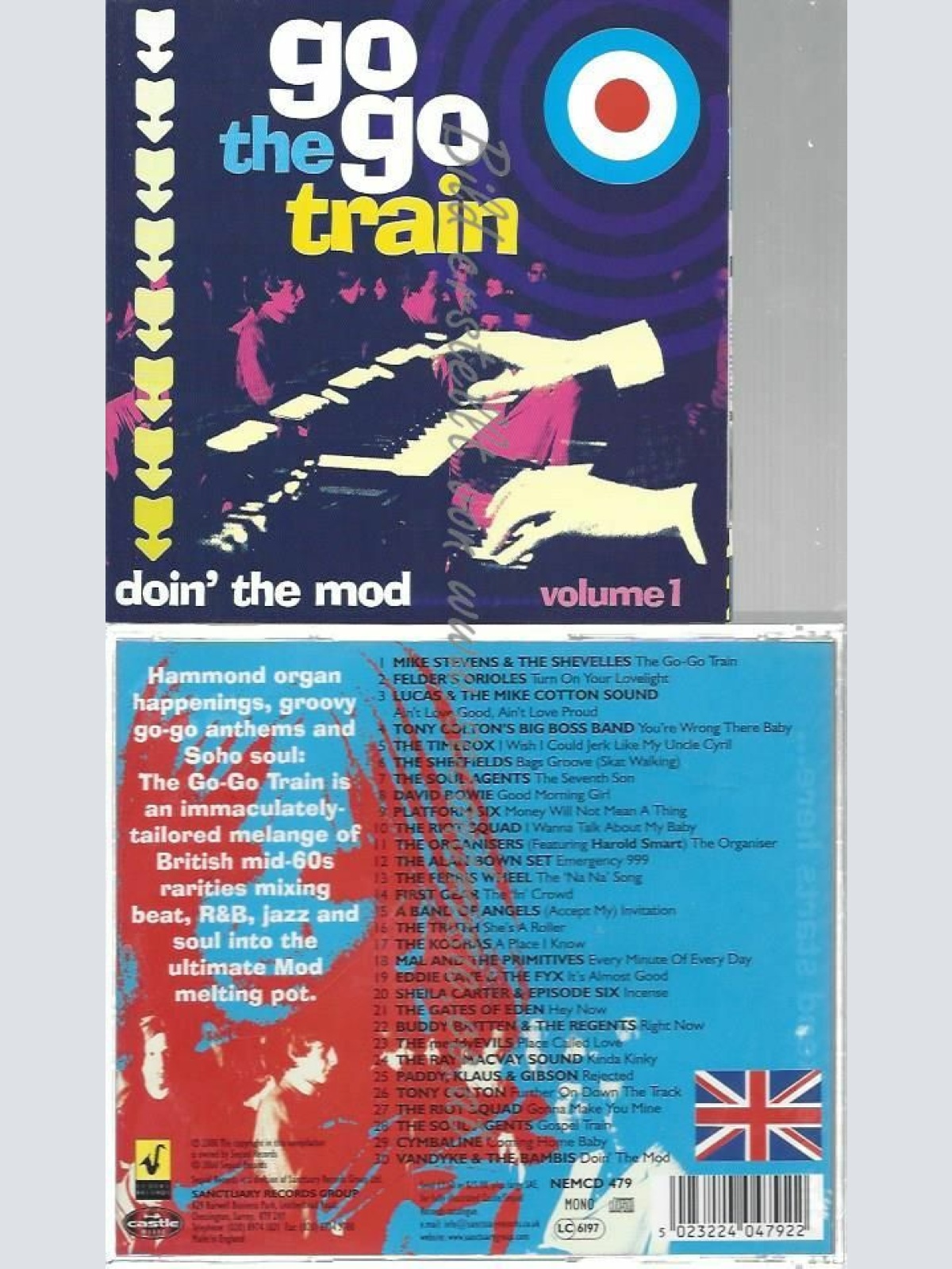 CD--VARIOUS | --THE GO-GO TRAIN (DOIN' THE MOD VOL. 1